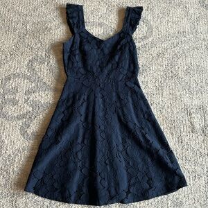 Monteau Navy dress - same dress in a lighter blue is also posted!